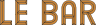 Le Bar Logo